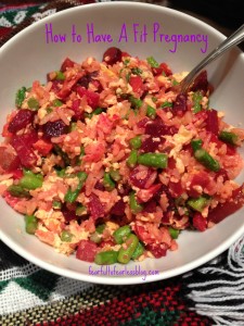 My healthy post-Thanksgiving breakfast. Sauteed Mexican rice, roasted beets, asparagus, and eggs.