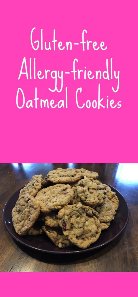 Try these gluten-free allergy-friendly oatmeal cookies and you'll love them!  Whether you are Celiac, have food allergies, or just love good cookies, you MUST try them!