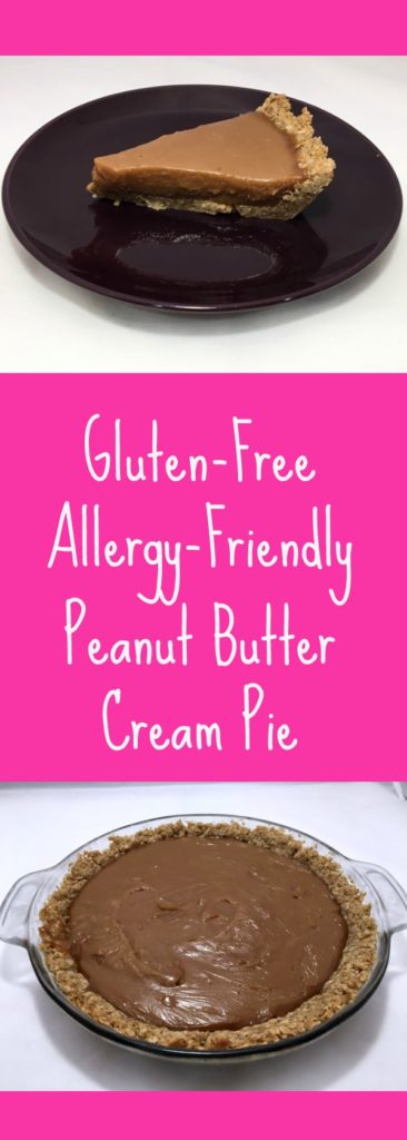 This allergy-friendly peanut butter cream pie will be a hit whether you have a bunch of food allergies or none at all!