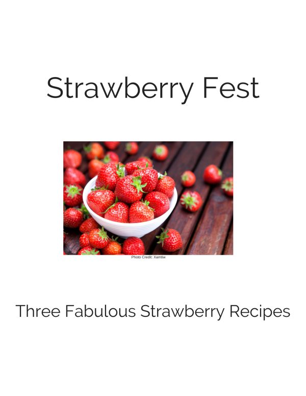 Strawberry Fest Mini Cookbook