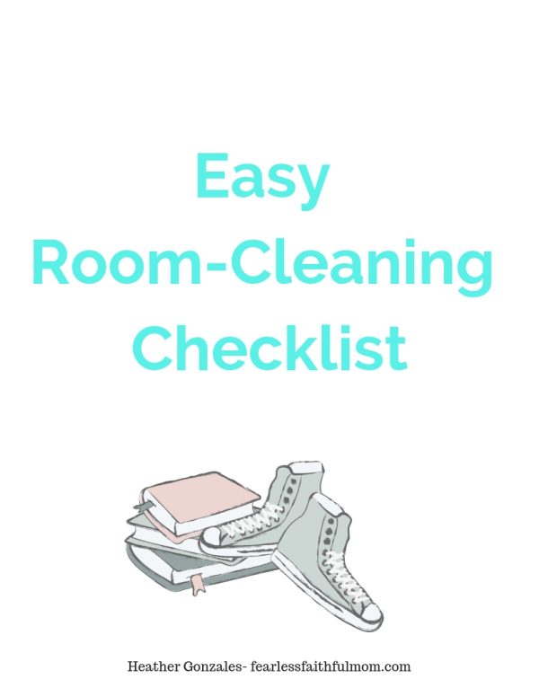 Easy Room Cleaning Checklist