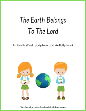 Earth Week Scripture & Activity Pack