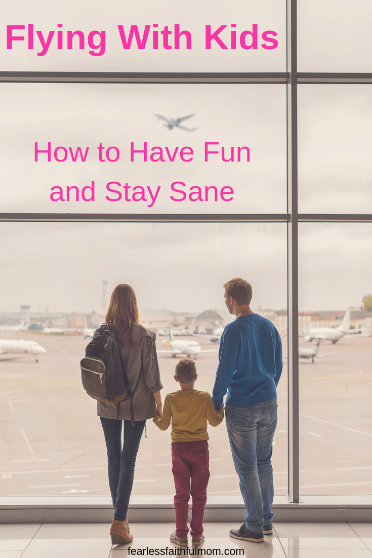 Learn how to make flying with kids less stressful and more enjoyable. Follow my 3 big steps for flying with kids while staying sane! #flyingwithkids #parenting #motherhood