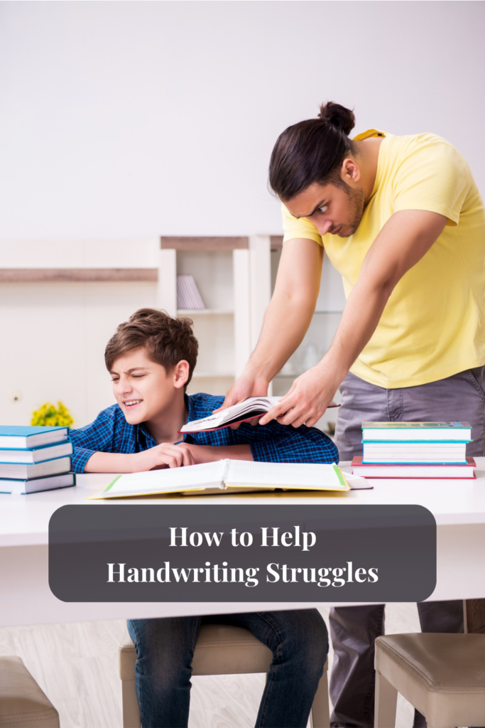 It can be frustrating when your kids has handwriting struggles. With some time and these tips it can get better!