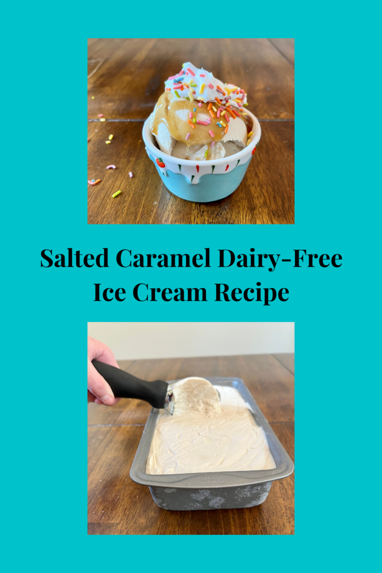Salted Caramel Dairy-Free Ice Cream Recipe