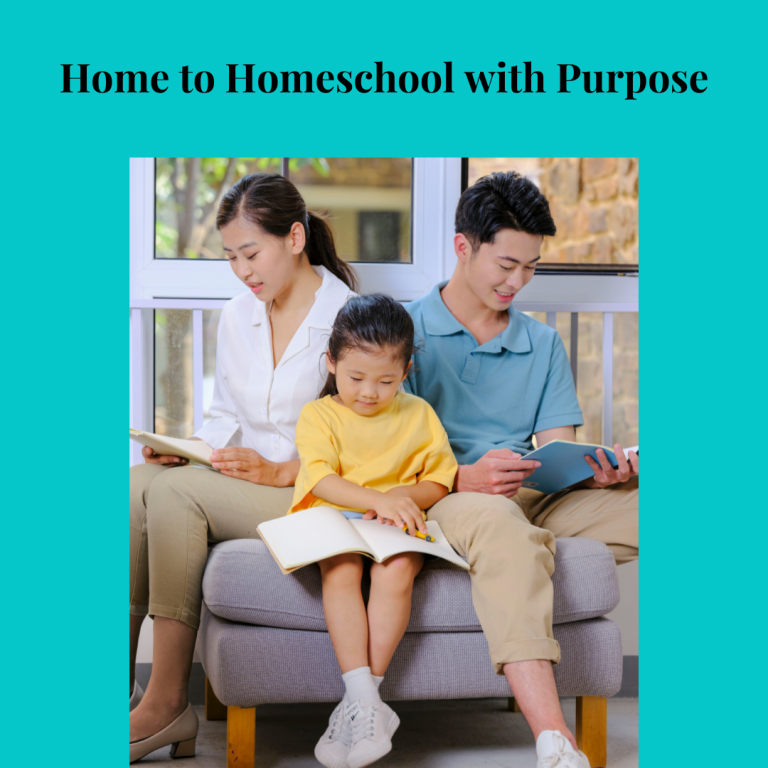 Homeschool with purpose by aligning your curriculum and activities with your family's values, creating a purposeful, meaningful education.