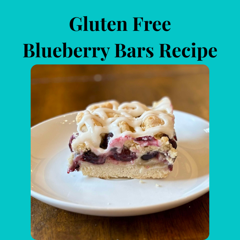 Gluten Free Blueberry Bars Recipe